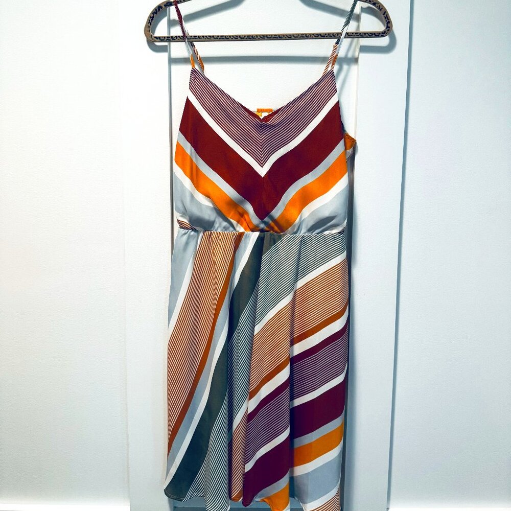 Flowy Strip Sun Dress